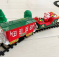 Новорічний експрес залізниця Marry Christmas Train (локомотив, вагон,звук, світло) JHX6636-37
