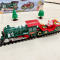 Новорічний експрес залізниця Marry Christmas Train (локомотив, вагон,звук, світло) JHX6636-37