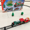 Новорічний експрес залізниця Marry Christmas Train (локомотив, вагон,звук, світло) JHX6636-37
