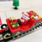 Новорічний експрес залізниця Marry Christmas Train (локомотив, 3 вагона, звук, світло) JHX6639