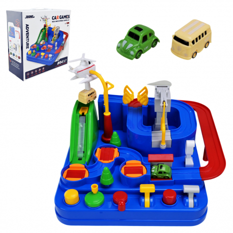 Ігровий набір Паркінг з механічними кнопками керування