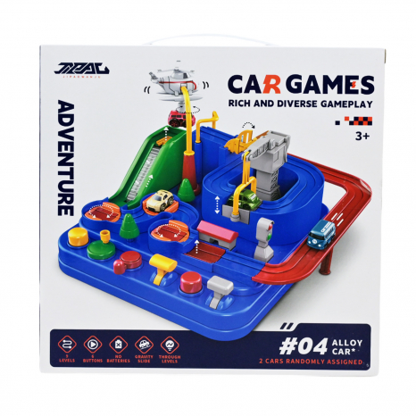 Ігровий набір Паркінг з механічними кнопками керування