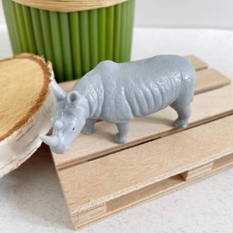 Фигурка Носорог в индивидуальной упаковке (цена за 1 шт.) JS 20-2