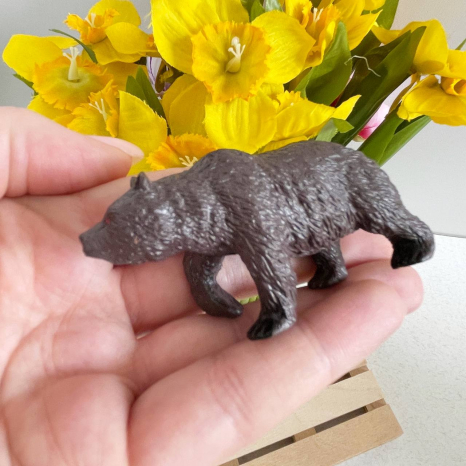 Фигурка Медведь в индивидуальной упаковке (цена за 1 шт.) JS 20-2