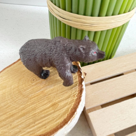 Фигурка Медведь в индивидуальной упаковке (цена за 1 шт.) JS 20-2