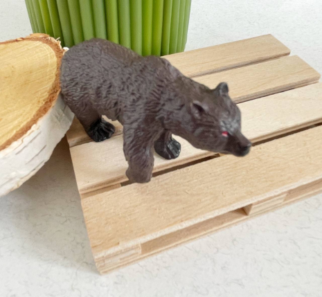 Фигурка Медведь в индивидуальной упаковке (цена за 1 шт.) JS 20-2