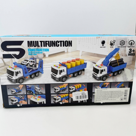 Інерційна машинка трейлер JS114A