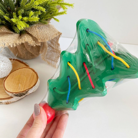 Іграшка. Шнуровка Ялинка