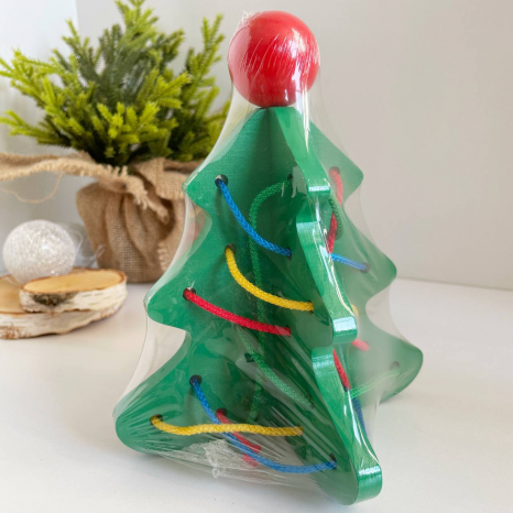 Іграшка. Шнуровка Ялинка