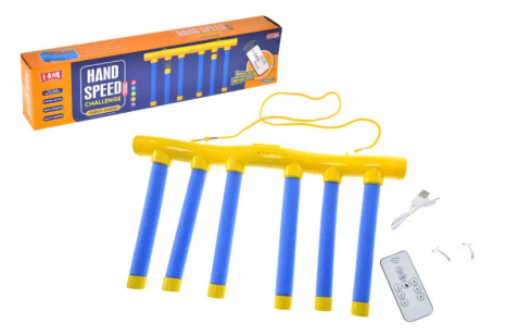 Тренажер для реакції та концентрації уваги "Падаючі палки" з пультом, К0137