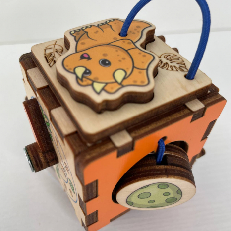 Бизикубик Дино 5*5см К109