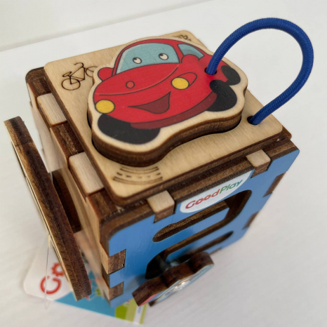 Бізікубик Авто  5*5см К111