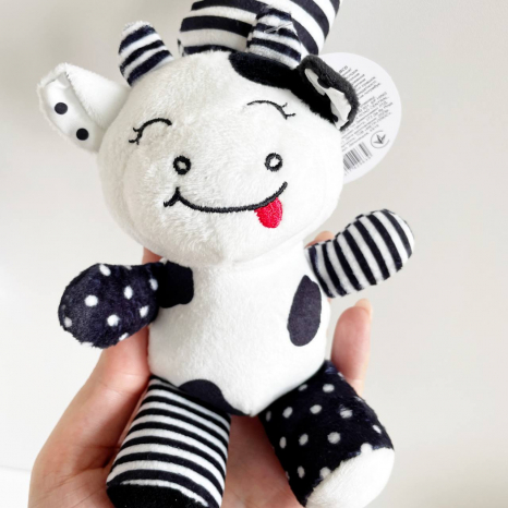 Підвіска на візок тваринка, брязкальце, плюш, K8BW1-4ABCD