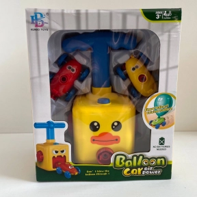 Запускатель с воздушными шариками механический,2 варианта игры, 2 машинки, 10 шариков, KB 133-5 /4/3
