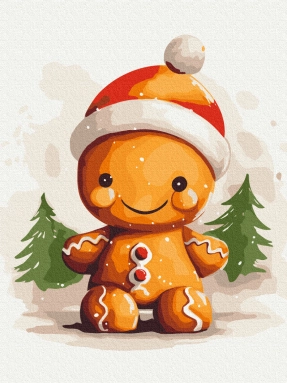 Картина за номерами Пряник Brushme KBS0149, 30х40 см