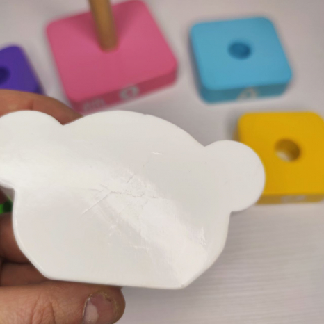 УЦІНКА!!! Дерев'яна іграшка Пірамідка Панда, Kids hits, KH20/012