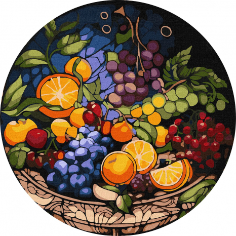 Картина за номерами "Апетитна композиція" Ідейка. KHO-R1014