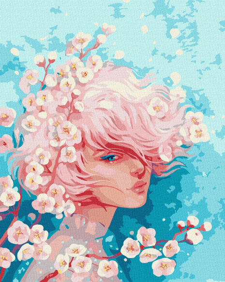 Набір для розпису по номерах "Аромат весни" KHO2566 40х50см IDEYKA