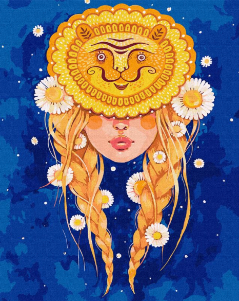 Картина за номерами "Лев", Ідейка, KHO2599