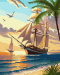 Картина по номерах Морський круїз 40х50см Ідейка KHO2774