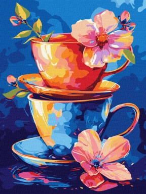 Картина по номерам Тайна чаепития ТМ Идейка KHO5123