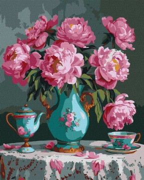 Картина за номерами "Ніжні кольори", Ідейка, KHO5709