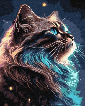 Картина по номерам "Магия космоса", Ideyka, сложность***, 40х50см