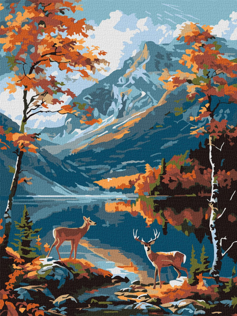 Картина за номерами Магія природи 30х40см KHO6644 Ідейка