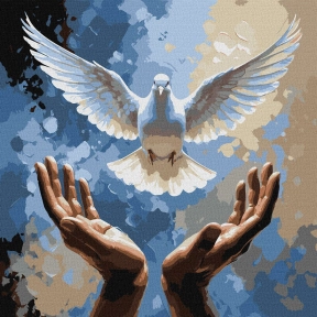 Картина за номерами - Руки добра, складність ***, 40х40см, Ideyka