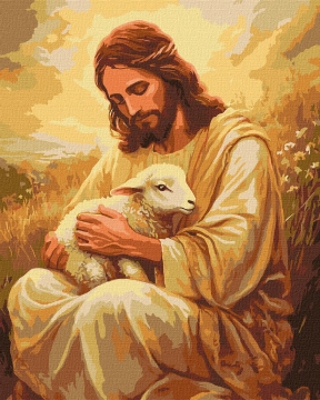 Картина за номерами Божі обійми 40 см Х 50 см KHO8531 Ideyka