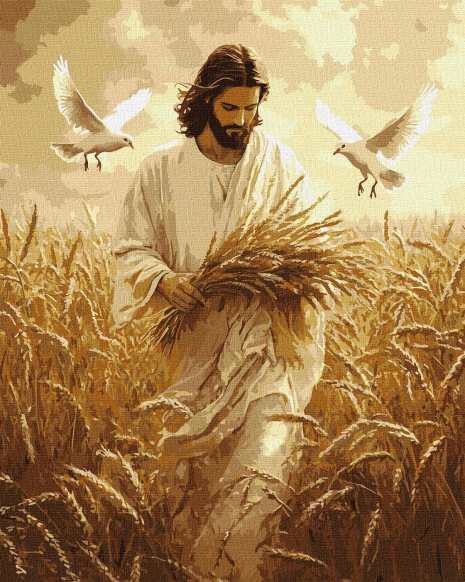 Картина за номерами Жнива віри 40х50см. KHO8532 Ideyka