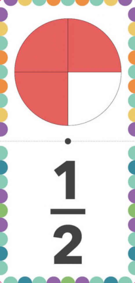 Навчальна гра Математичне доміно. Вивчаємо дроби (укр) Кенгуру КН1348004У