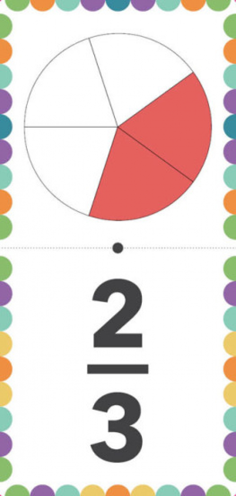 Навчальна гра Математичне доміно. Вивчаємо дроби (укр) Кенгуру КН1348004У