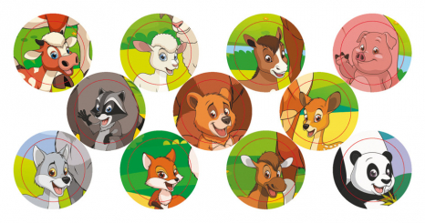 Книжка у кишеню з наліпками. Де чий малюк? (Укр) КН1685001У Кенгуру