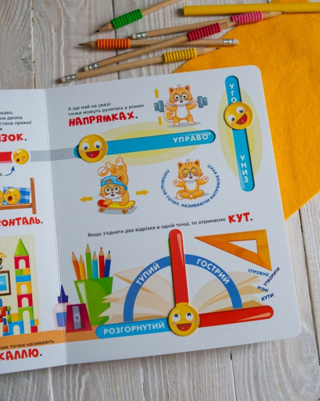 Навчальна книга-картонка Цікава котоматика КН902308У