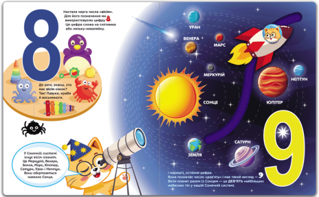 Навчальна книга-картонка Цікава котоматика КН902308У