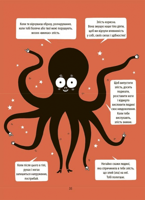 Корисні навички. Я вмію приборкувати злість! 5–8 років. Книжка з наліпками. КНН043