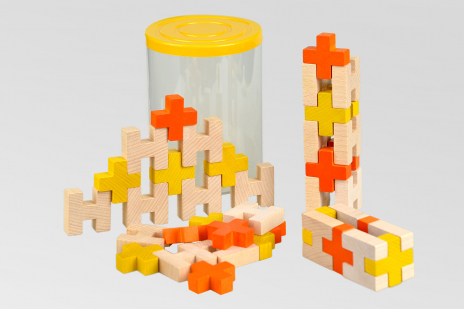 Дерев'яна іграшка конструктор "Хрестики" КС-009 Тато