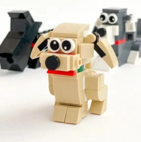 Конструктор домашні тварини Собачки 408 дет