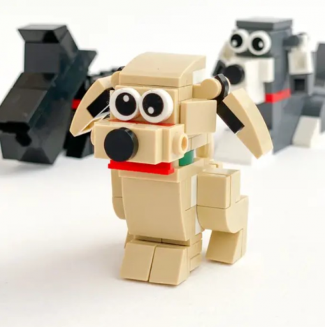 Конструктор домашні тварини Собачки 408 дет