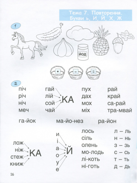 365 днів до НУШ. Дитяча грамота. Крок 3. Буквений період (укр) Л1216У