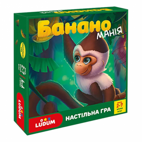 Настольная детская игра «Бананомания» LD1049-53 Ludum