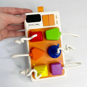 Игровой переключатель с вилками+розетки, смеются режимы игры, муз.свет., LDJ255