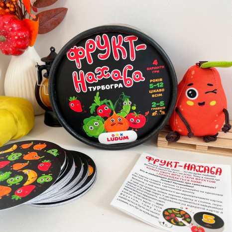 Настільна сімейна гра  Фрукт-нахаба LG2047-52 Ludum