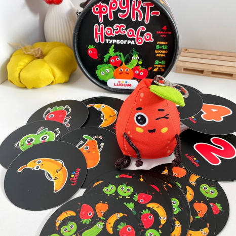 Настільна сімейна гра  Фрукт-нахаба LG2047-52 Ludum