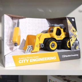 Автомобіль - конструктор Трактор, Бульдозер, LM8013-SZ-1