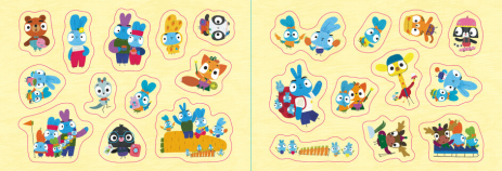 Хоробрі Зайці. Пригодницькі розмальовки. Грай з Хоробрими Зайцями (укр) ЛП1571010У