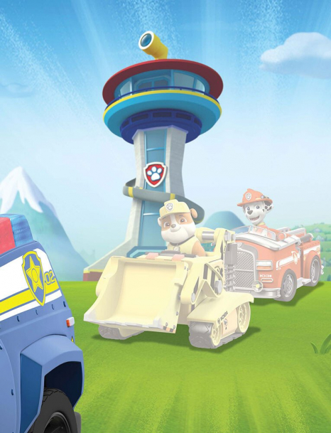 Щенячий патруль. Не проГАВ наліпки. Команда щенят. (укр)