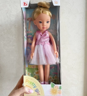 Дитяча іграшка Лялька - танцівниця, розмір 33 см