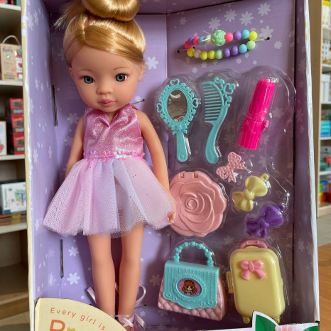 Лялька з аксесуарами для прикрас, розмір 33см LS1303-2